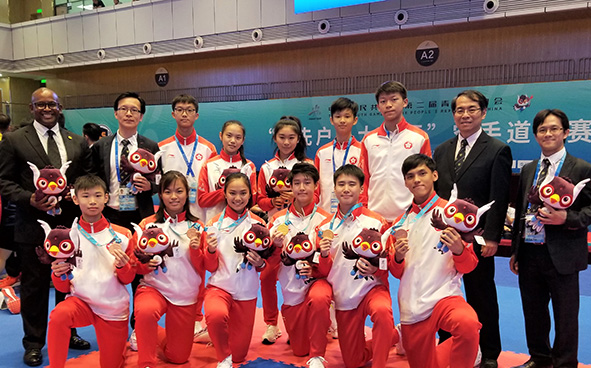 空手道比賽花絮 