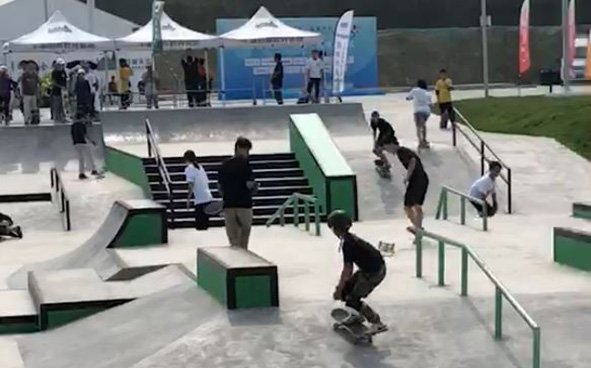 滑板比賽花絮