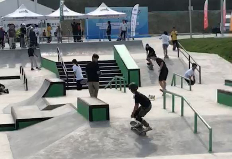 滑板比賽花絮