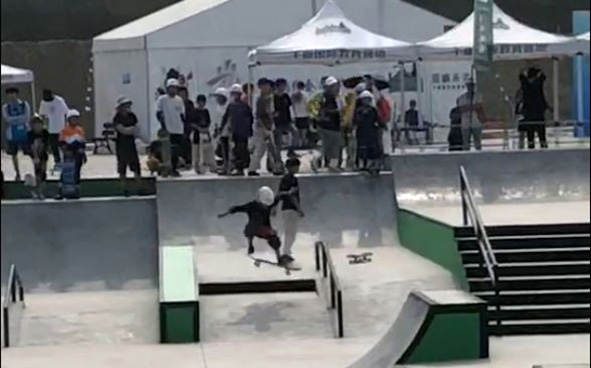 滑板比賽花絮