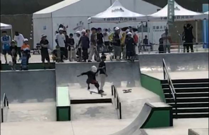 滑板比賽花絮