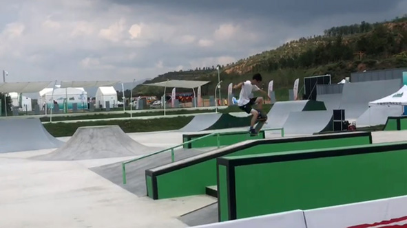 滑板比賽花絮