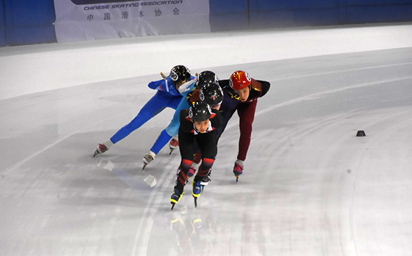 滑冰比賽花絮 