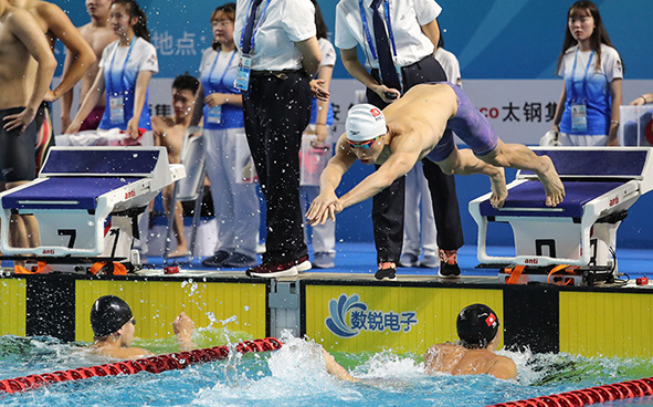 游泳比賽花絮 