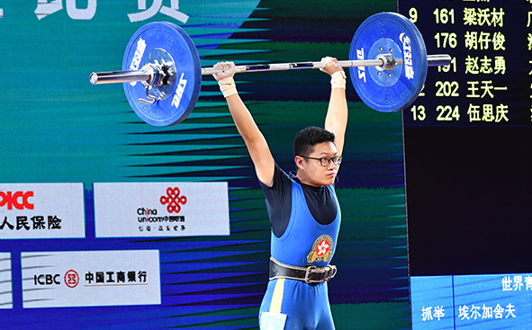 舉重比賽花絮 