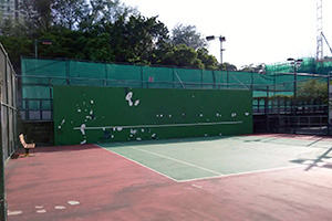 1个网球练习场