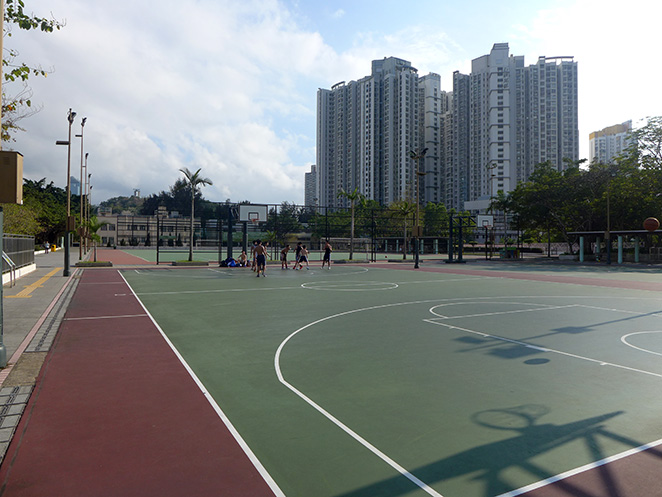 Hard-surfaced Basketball Courts