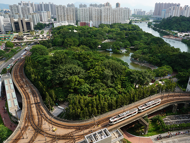 Tuen Mun Park Aerial View