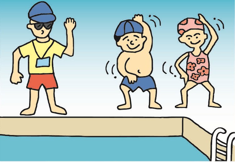 要跟合資格教練學游泳，切勿高估自己的泳術。