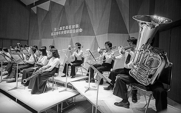 香港青年交響樂團於1980年參與第二屆荃灣藝術節