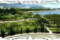 大埔海滨公园草坪和露天剧场