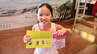 The "Redeeming Souvenirs by Collecting Stamps" scheme launched in the Muse Fest HK 2015 was well received by the public.