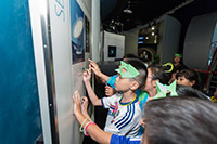 Participants of the Alien Party @ Space Museum take part in a mission to find out the debris of the alien spaceship.